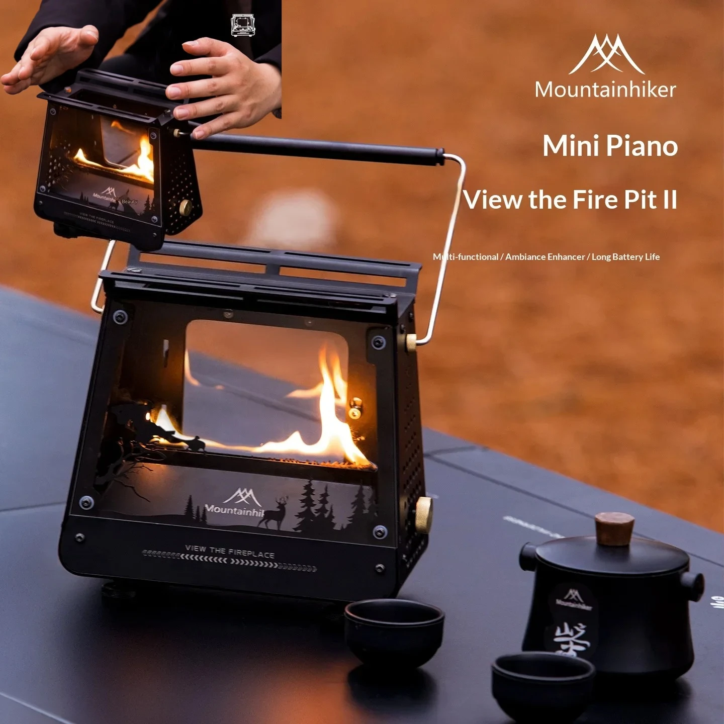 Campfire Cooking In Another World - Kompor Minyak Portabel MOUNTAINHIKER untuk Memasak