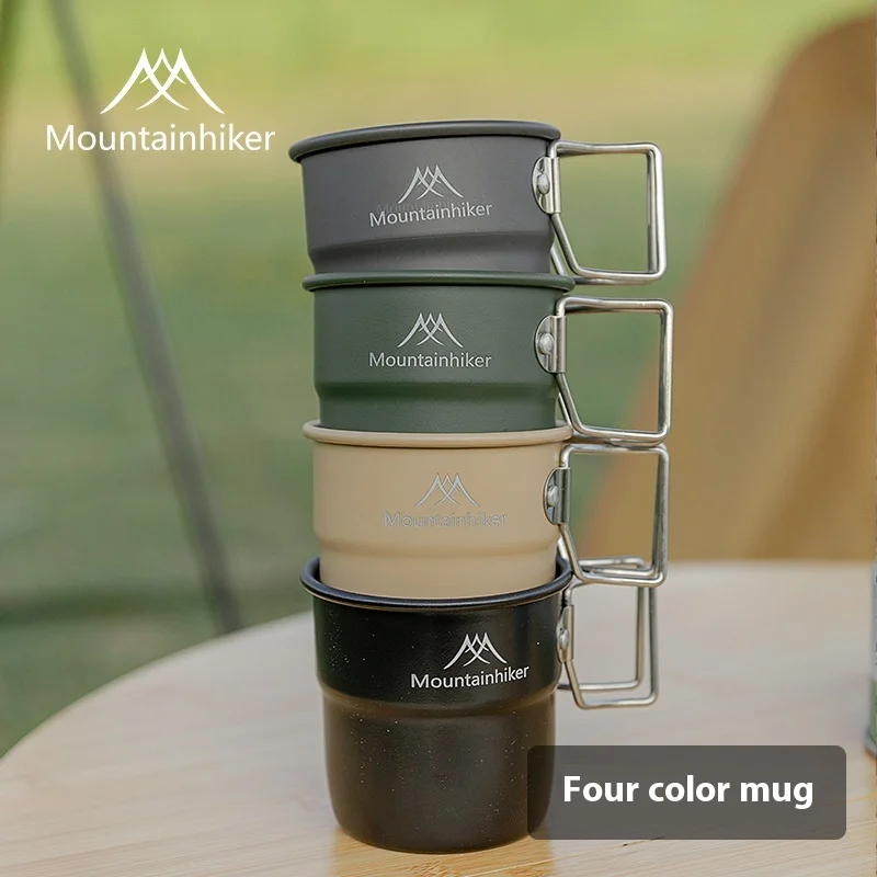 Camping Cooking Trangia - Cangkir Berkemah Mountainhiker Cangkir Aluminium Peralatan