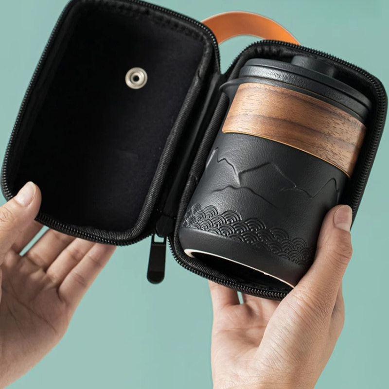 Camping Cooking Sets - Set Teh Perjalanan Portabel Satu Pot