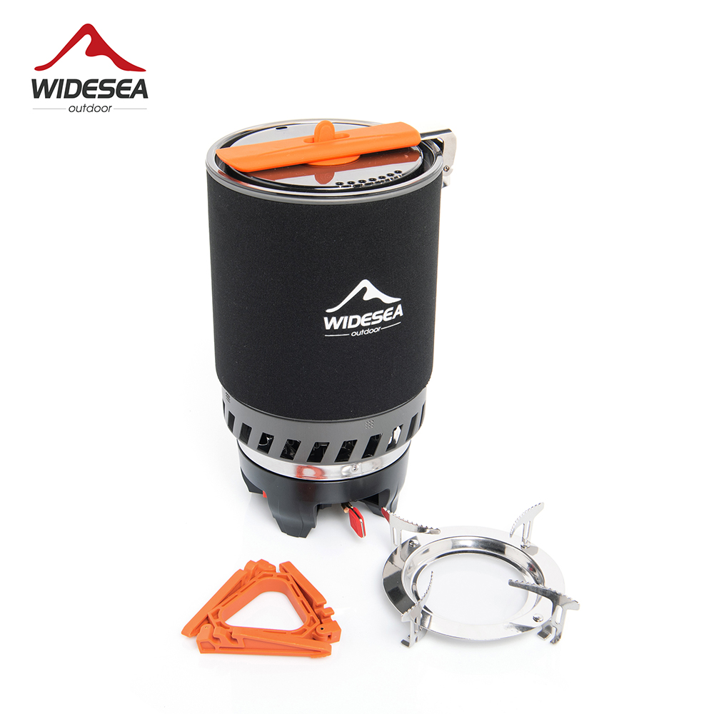 Camping Hiking Cooking - Sistem Memasak Camping Widesea dengan Penukar