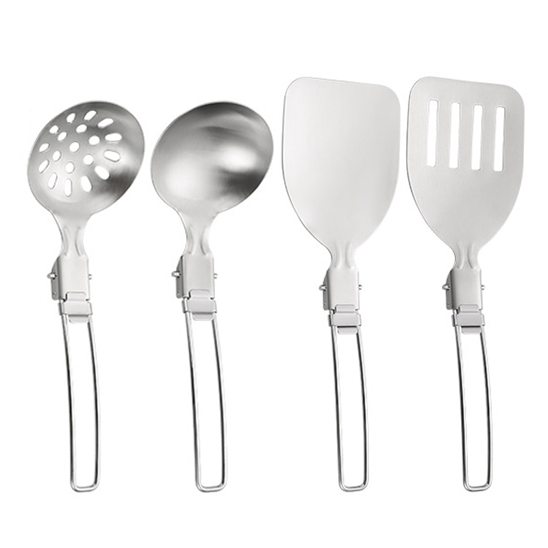 Camping Cooking Trangia - 4 Buah Set Peralatan Dapur Lipat