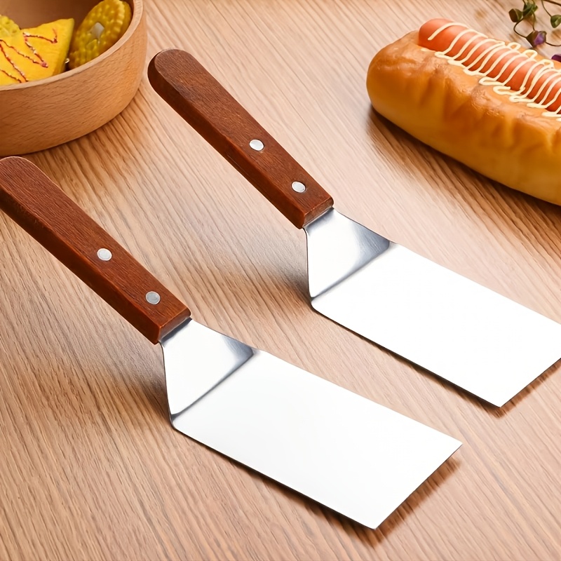 Camping Cooking Trangia - 1 Buah Spatula Penggorengan Baja Tahan