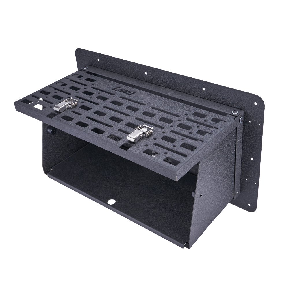 Camping Cooking Box - Meja Drop Down lipat pintu belakang,