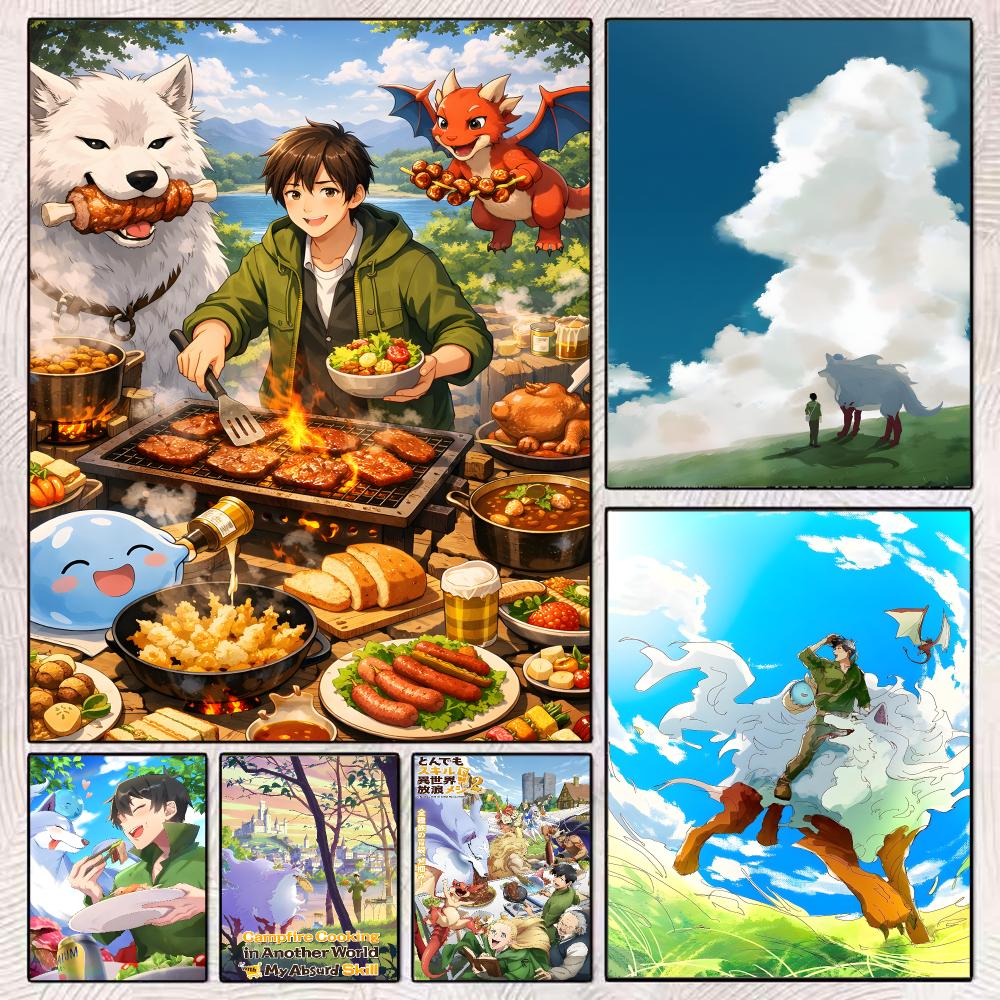 Campfire Cooking In Another World - C-Campfire Cooking in Another World Lukisan