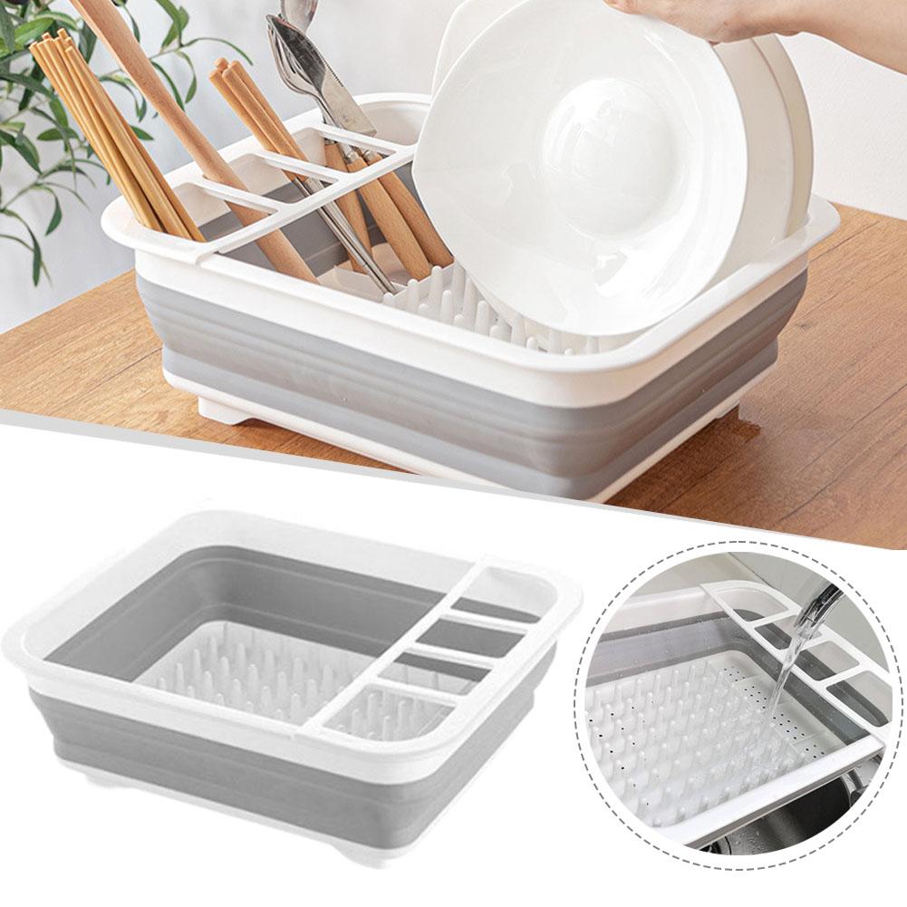 Camping Cooking Box - Rak Pengering Piring Lipat, Organizer Peralatan