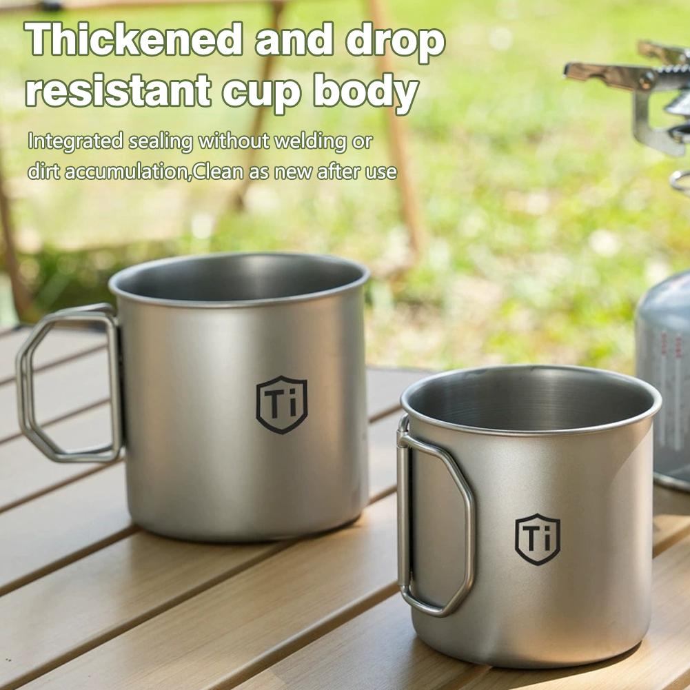 Camping Cooking Trangia - Mug Berkemah Cangkir Titanium Peralatan Makan