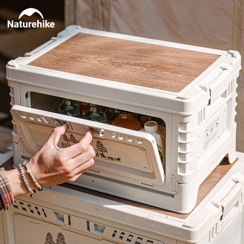 Camping Cooking Box - Naturehike kotak berkemah 60l, kotak penyimpan
