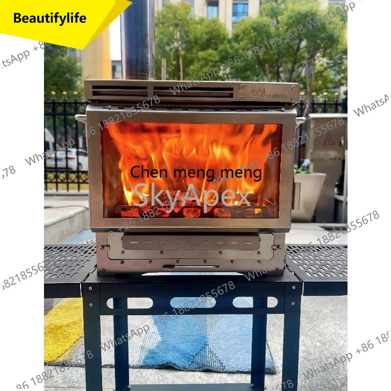 Camping Cooking Materials - Kompor Kayu Bakar Luar Ruangan A55