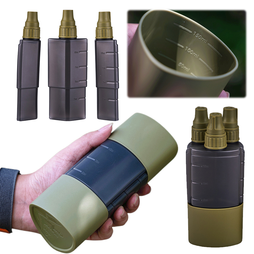 Camping Hiking Cooking - 3 In 1 Botol Dispenser Bumbu