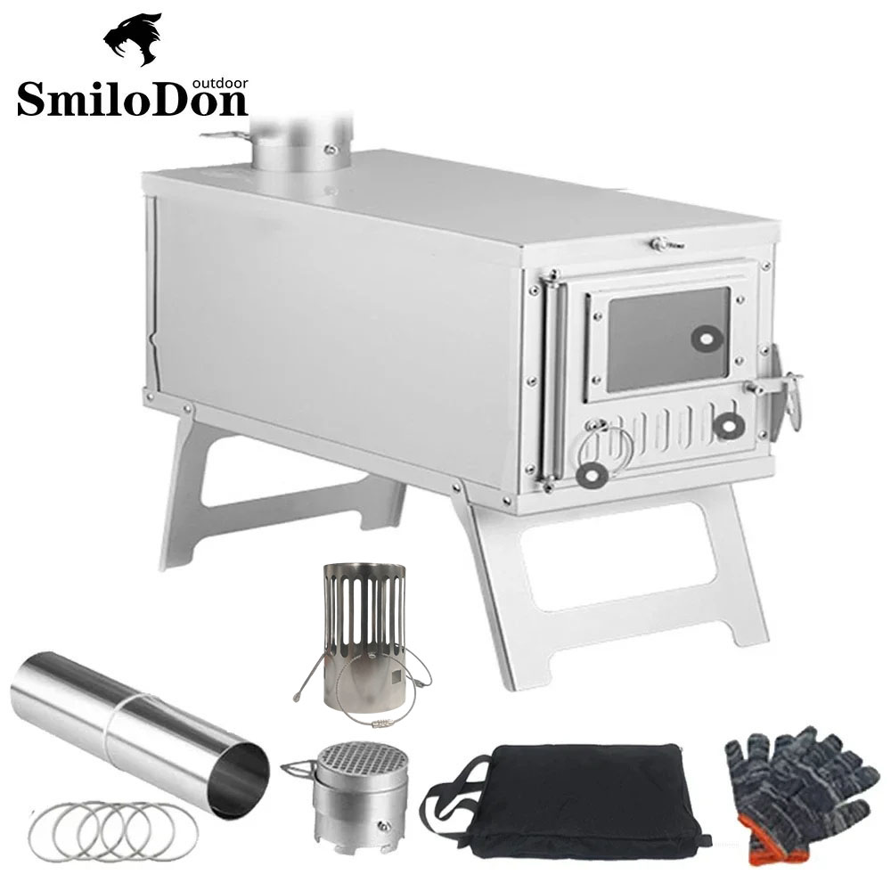 Campfire Cooking In Another World - Smilodon tenda lipat, kompor tenda pemanas