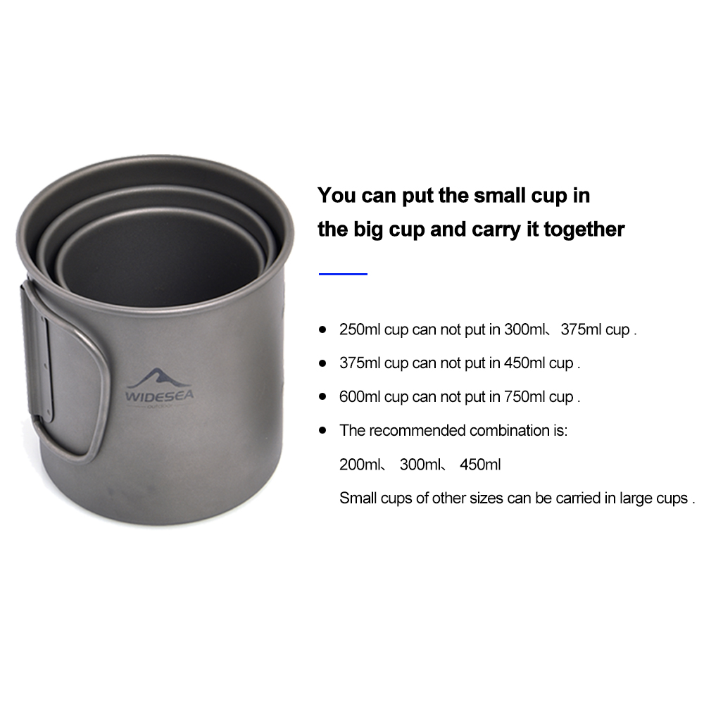 Widesea Mug Berkemah Cangkir T - Camping Cooking Trangia ulasan dan harga