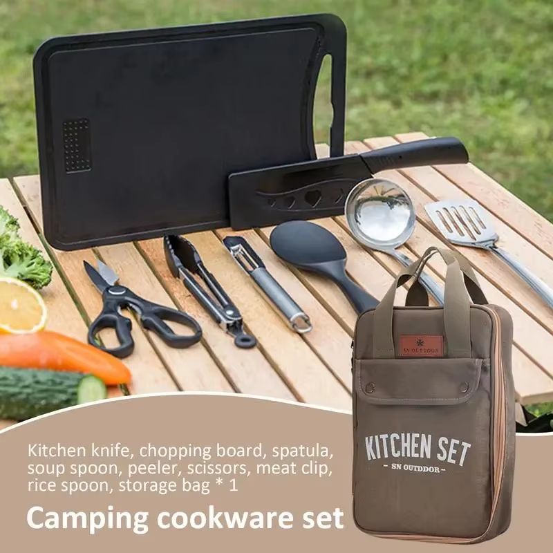 8 Buah Set Peralatan Masak Dap - Camping Cooking Trangia ulasan dan harga