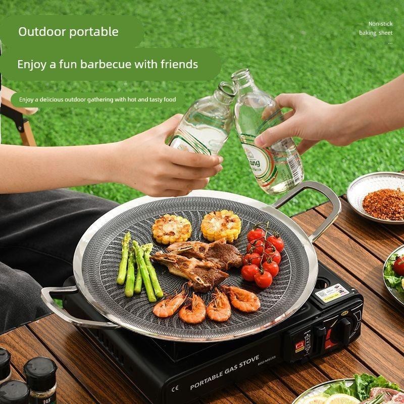 Panci Panggangan BBQ Multifung - Camping Cooking Gas Stove ulasan dan harga