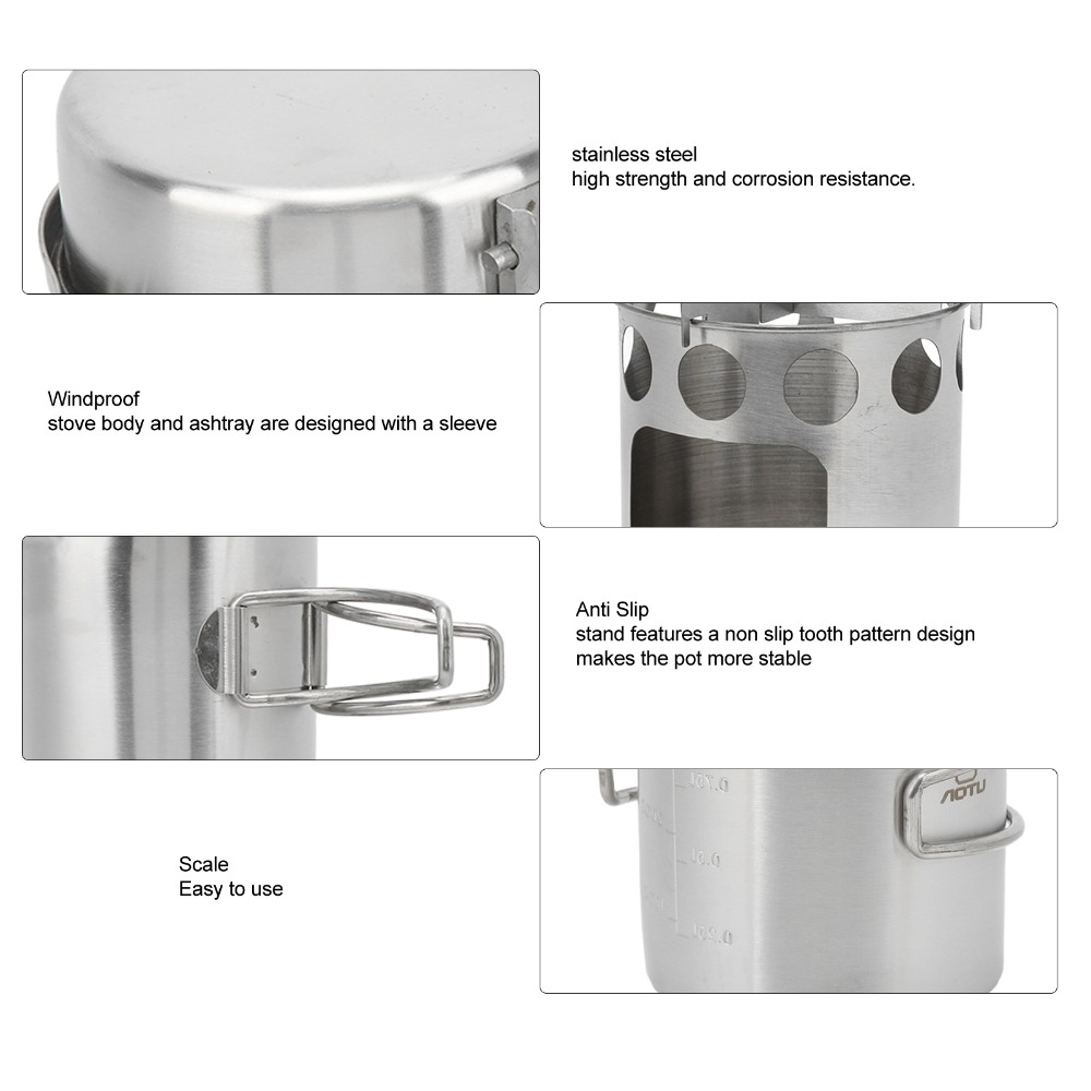 Set Peralatan Masak Berkemah B - Camping Cooking Sets ulasan dan harga
