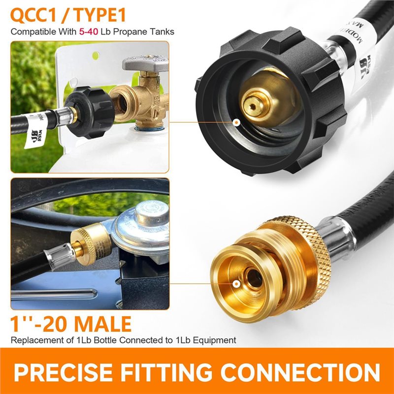 Selang Adaptor Tangki Propana  - Camping Cooking Easy ulasan dan harga