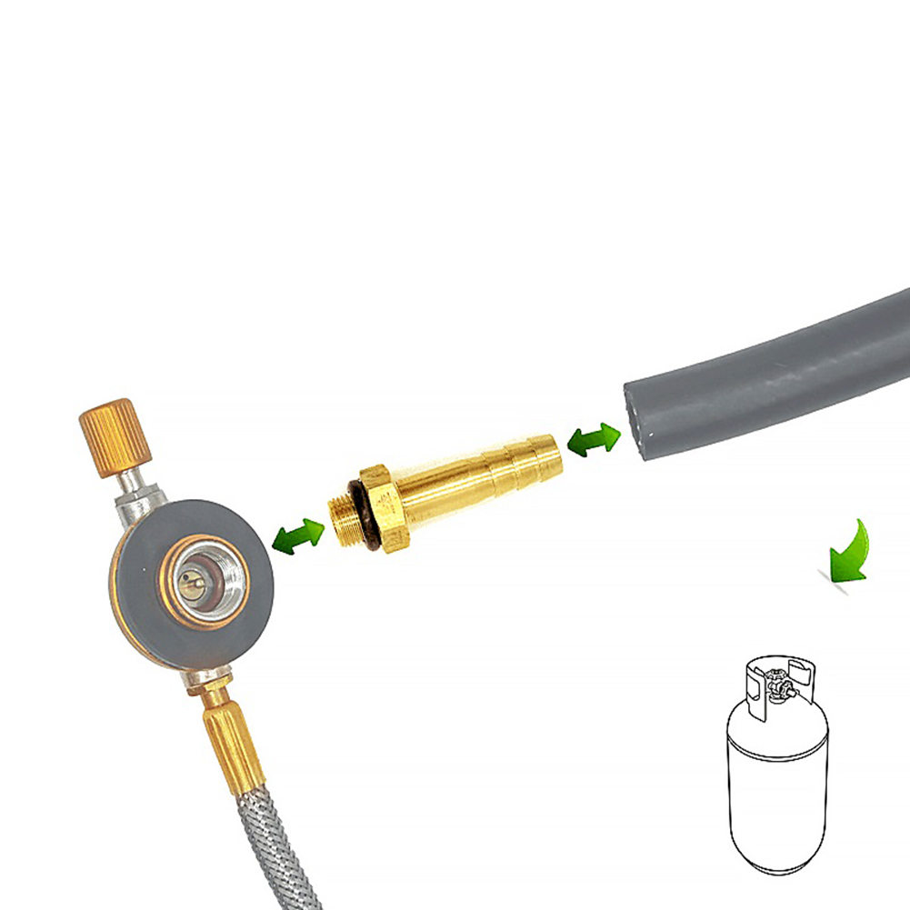 Outdoor Camping Kompor Adaptor - Camping Cooking Gas Stove ulasan dan harga