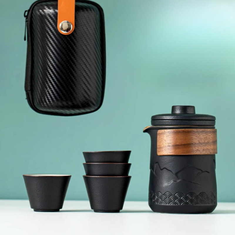 Set Teh Perjalanan Portabel Sa - Camping Cooking Sets ulasan dan harga