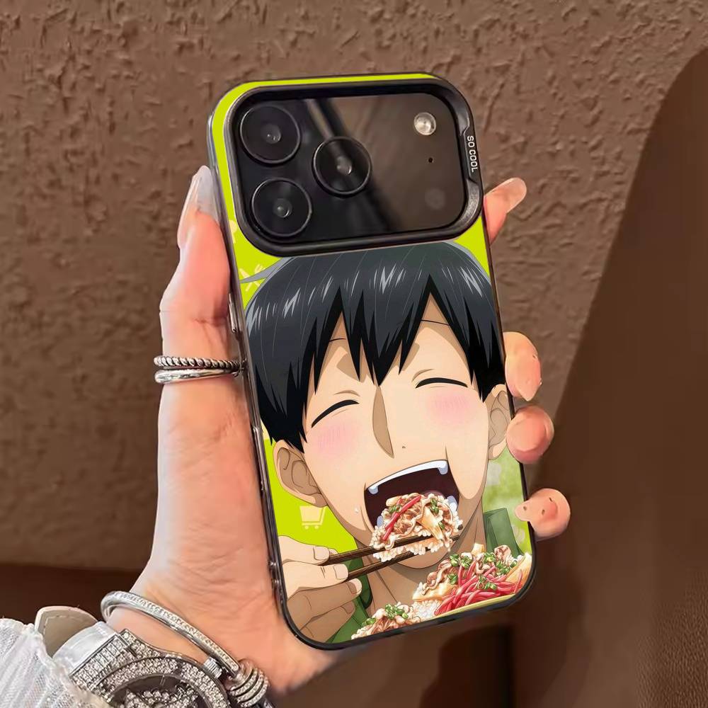 Casing HP Warna Silver Bertema - Campfire Cooking With My Absurd Skill ulasan dan harga