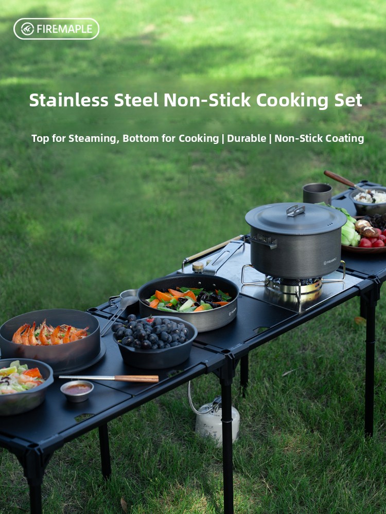Peralatan Memasak Outdoor Fire - Camping Cooking Materials ulasan dan harga