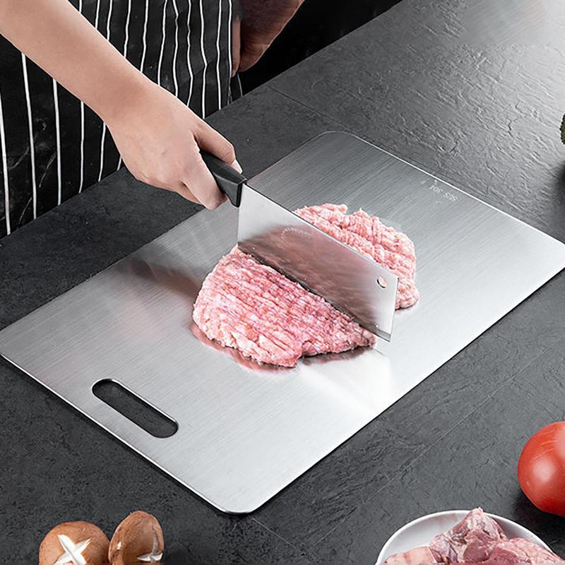 Papan Pemotong dari Paduan Baj - Camping Cooking Vegetables ulasan dan harga