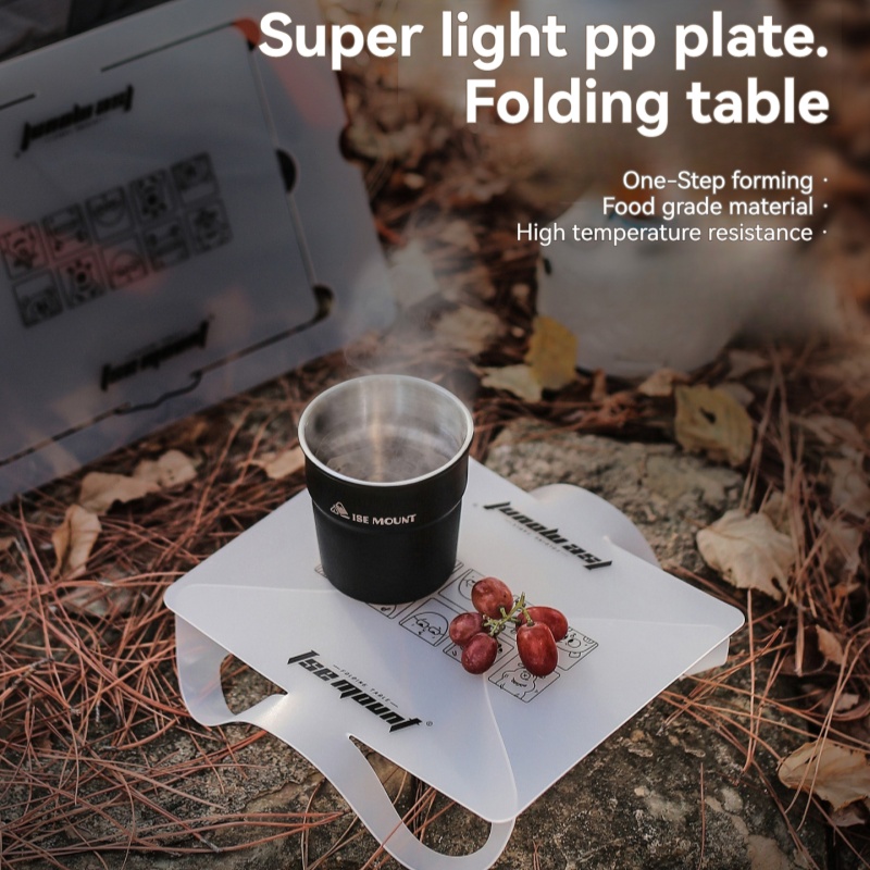 Meja Lipat PP untuk Luar Ruang - Camping Cooking Materials ulasan dan harga