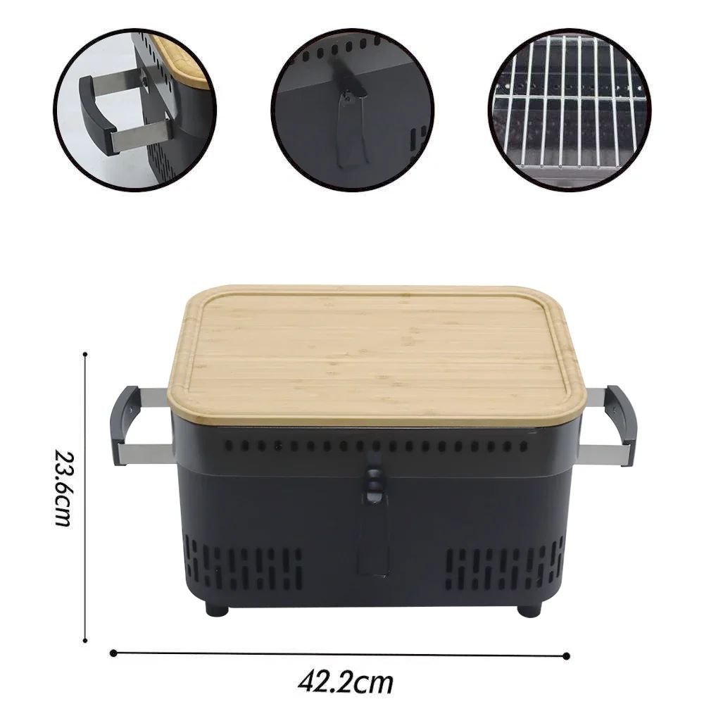 # Pemanggang BBQ Arang Mini Po - Camping Cooking Materials ulasan dan harga