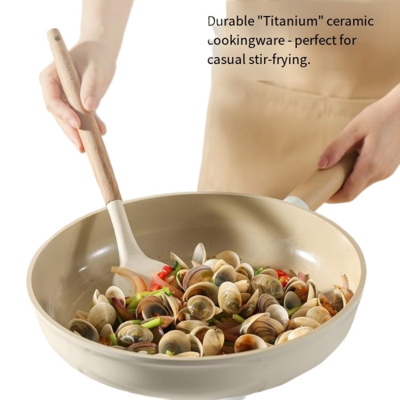 Panci dan Wajan Keramik Titani - Camping Cooking Pots And Pans ulasan dan harga