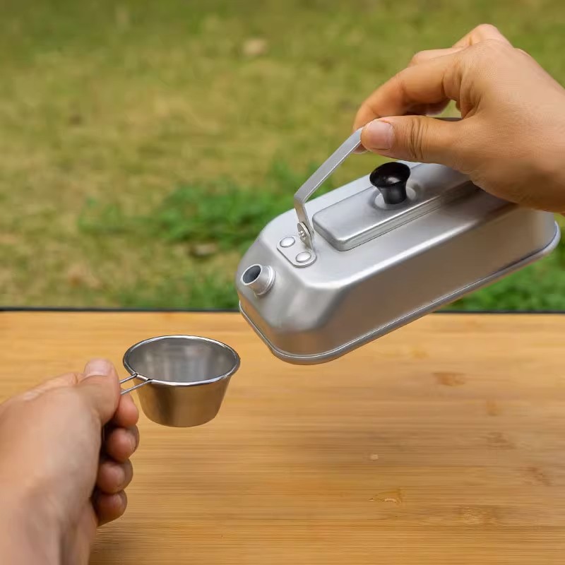 Ketel dapur ultra ringan porta - Camping Cooking Pots And Pans ulasan dan harga