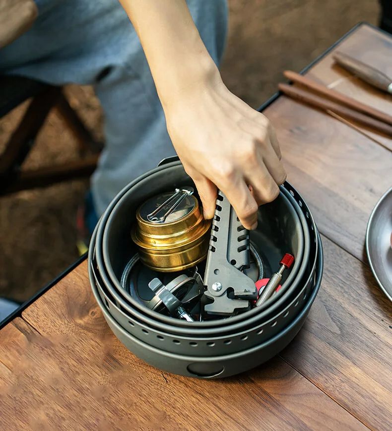 Kompor Gas Berkemah Kompor Alk - Camping Cooking Pots And Pans ulasan dan harga