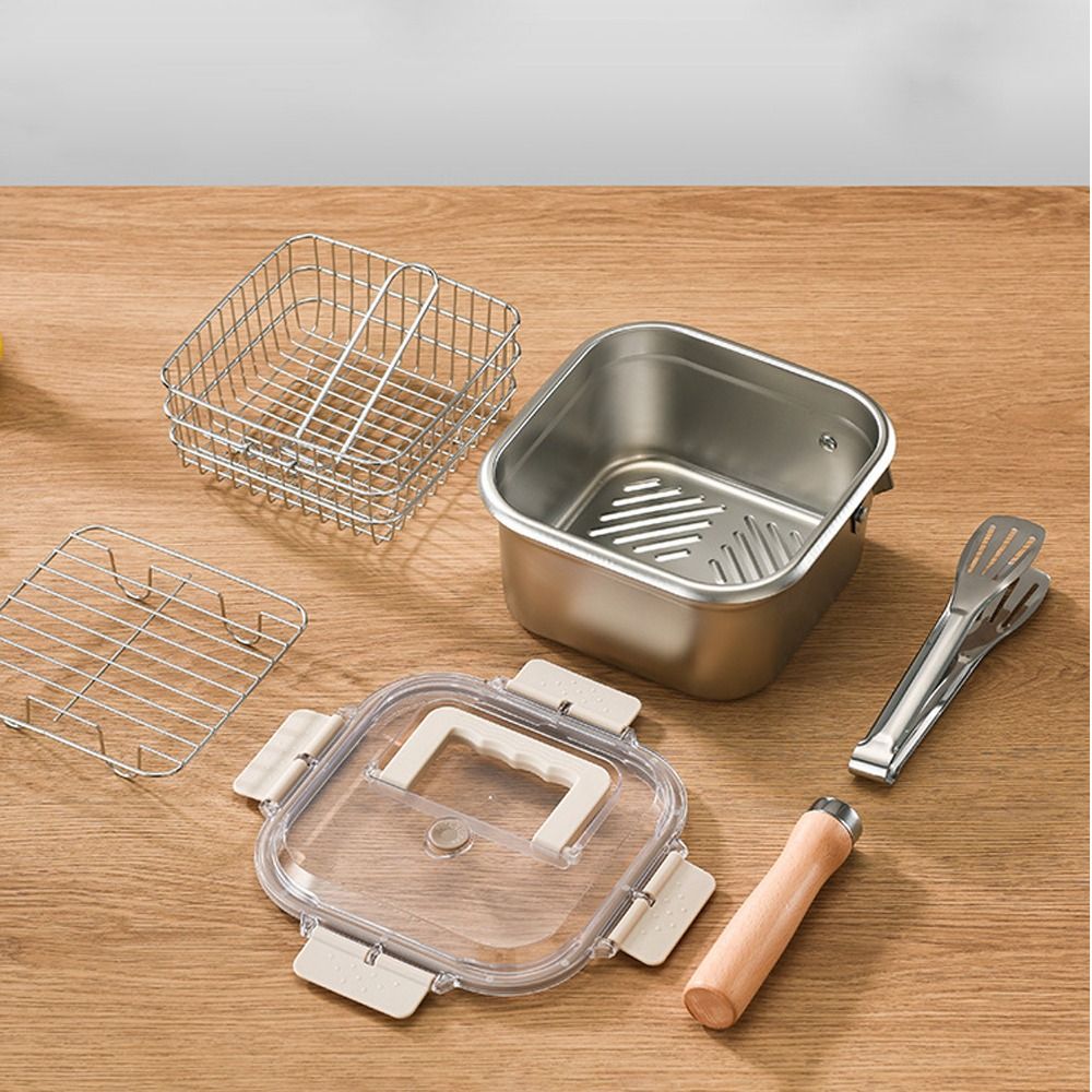 Wajan Penggorengan Portable St - Camping Cooking Pots And Pans ulasan dan harga