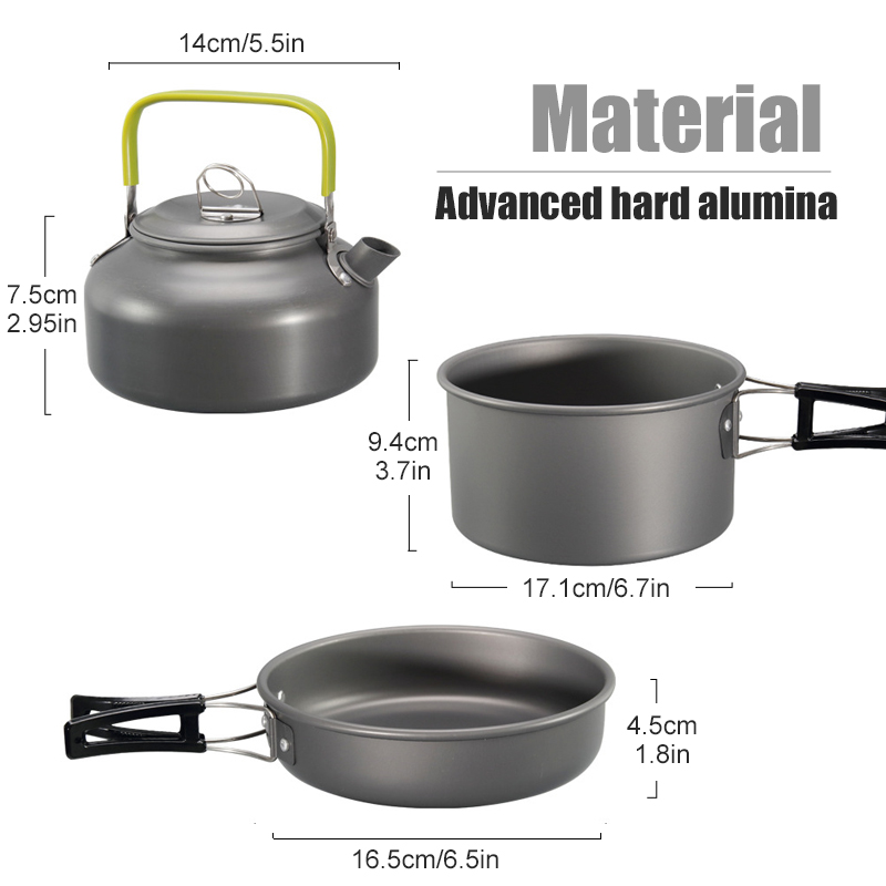 WESTTUNE Peralatan Masak Berke - Camping Hiking Cooking ulasan dan harga