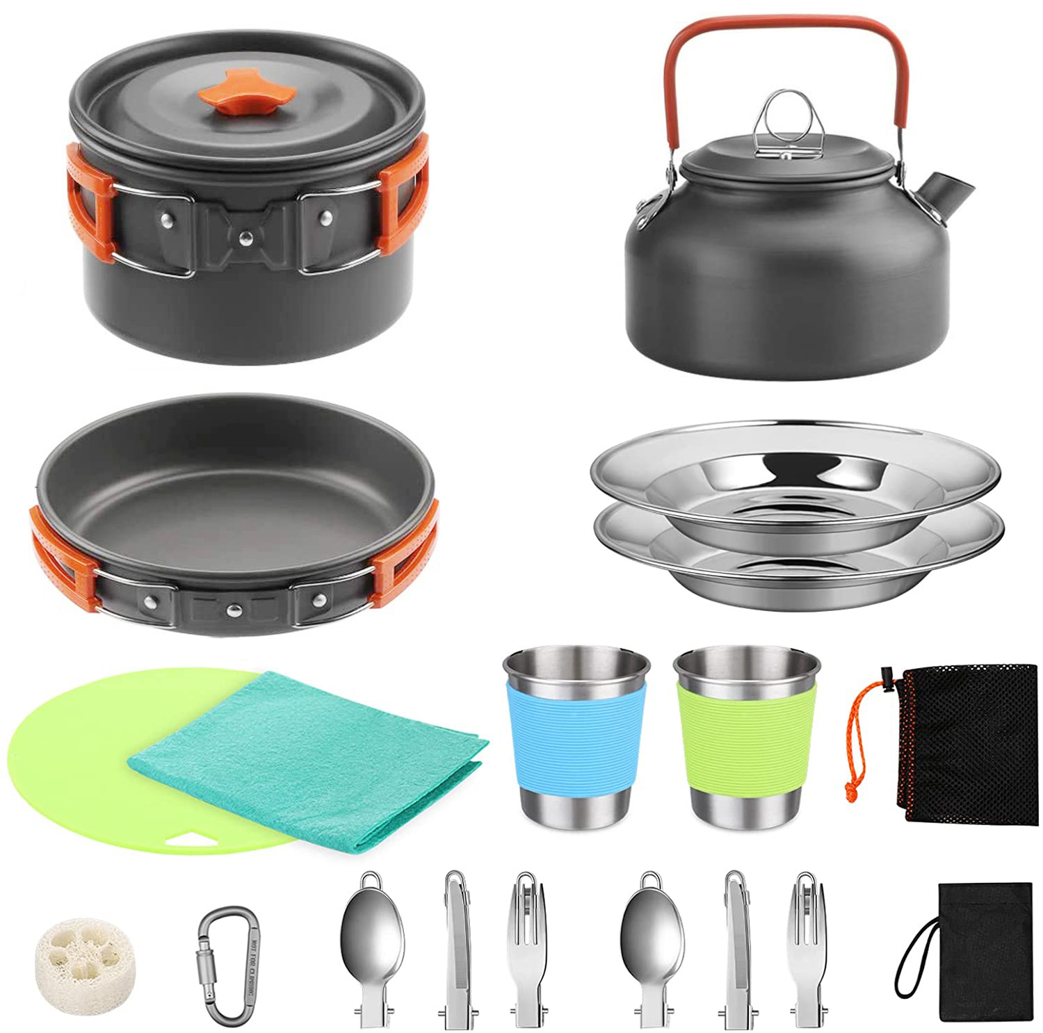 Set Peralatan Masak Camping Le - Camping Cooking Easy ulasan dan harga