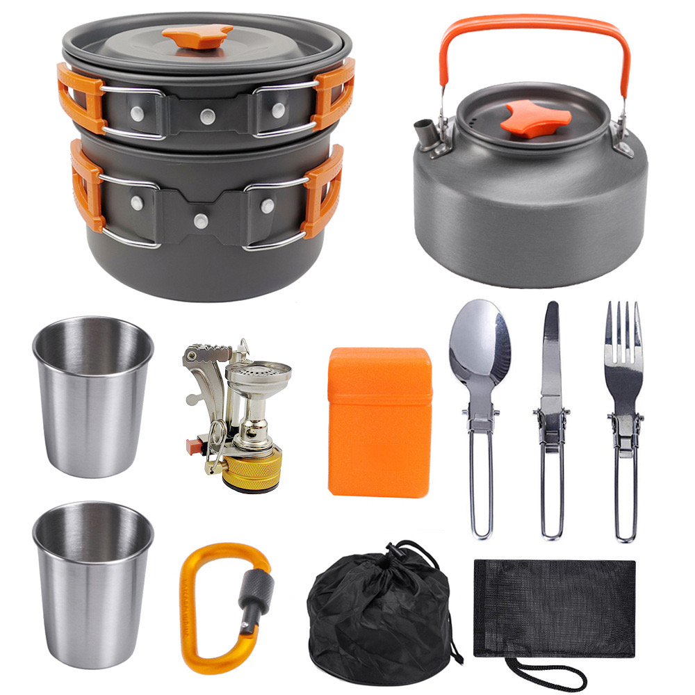 Set memasak berkemah luar ruan - Camping Cooking Vegetables ulasan dan harga