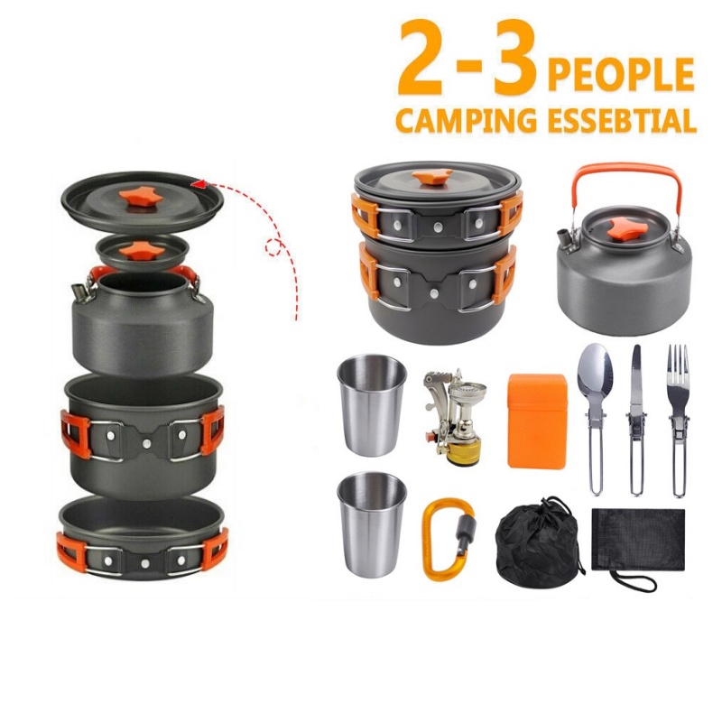 Set memasak berkemah luar ruan - Camping Cooking Vegetables ulasan dan harga