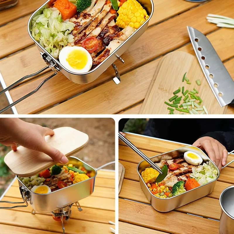 Kotak makan siang portabel Sta - Camping Cooking Box ulasan dan harga