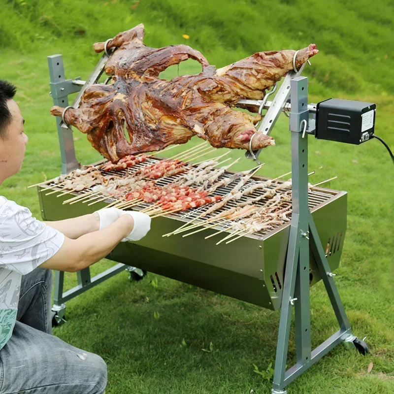 Stand Panggangan Berkemah Baja - Camping Cooking Materials ulasan dan harga