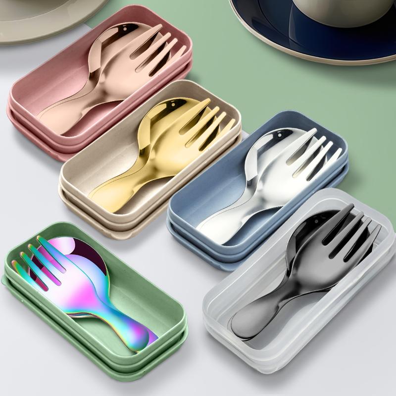 Set Peralatan Makan Baja Tahan - Camping Hiking Cooking ulasan dan harga