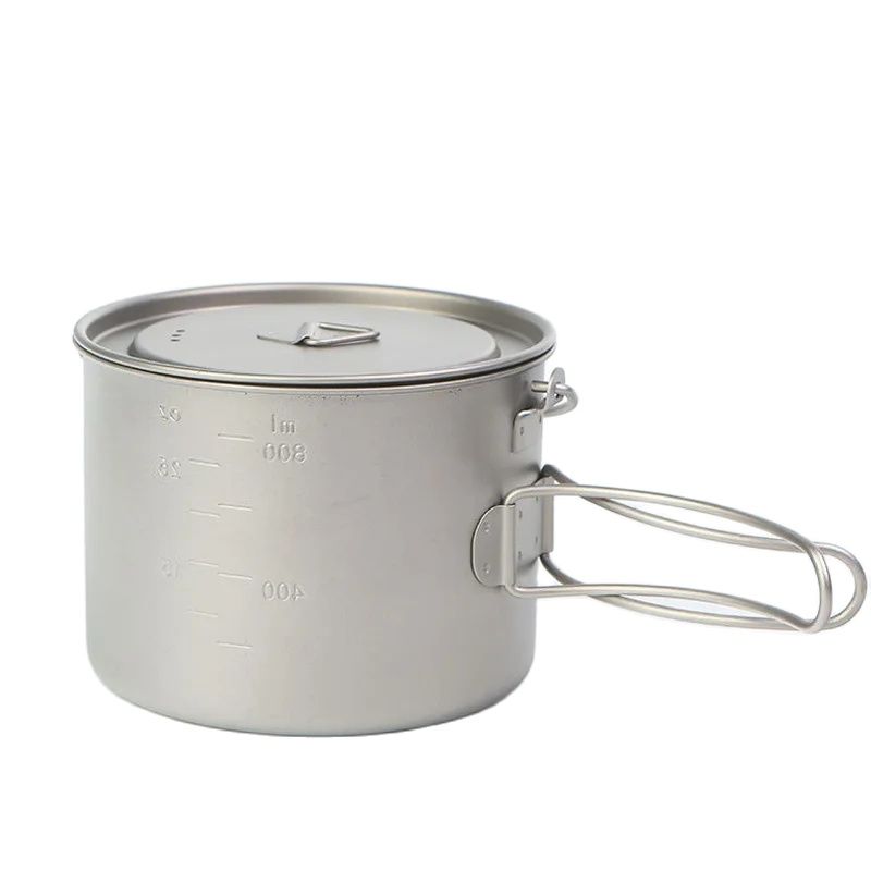 Panci masak Titanium piknik lu - Camping Cooking Sets ulasan dan harga