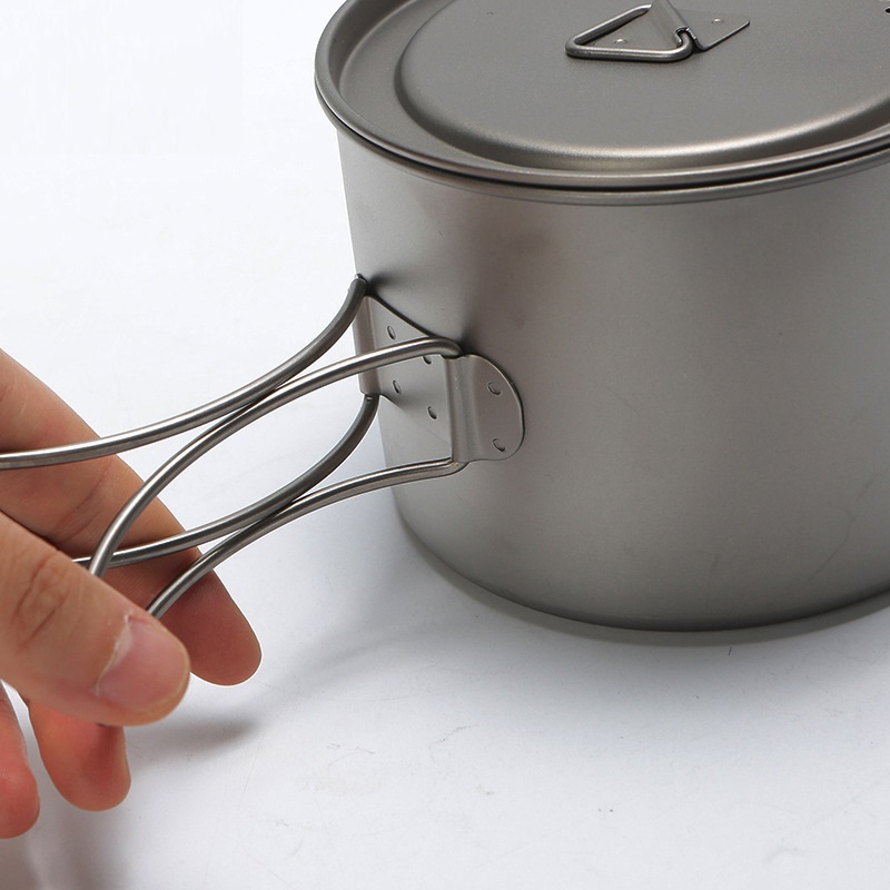 Panci masak Titanium piknik lu - Camping Cooking Sets ulasan dan harga