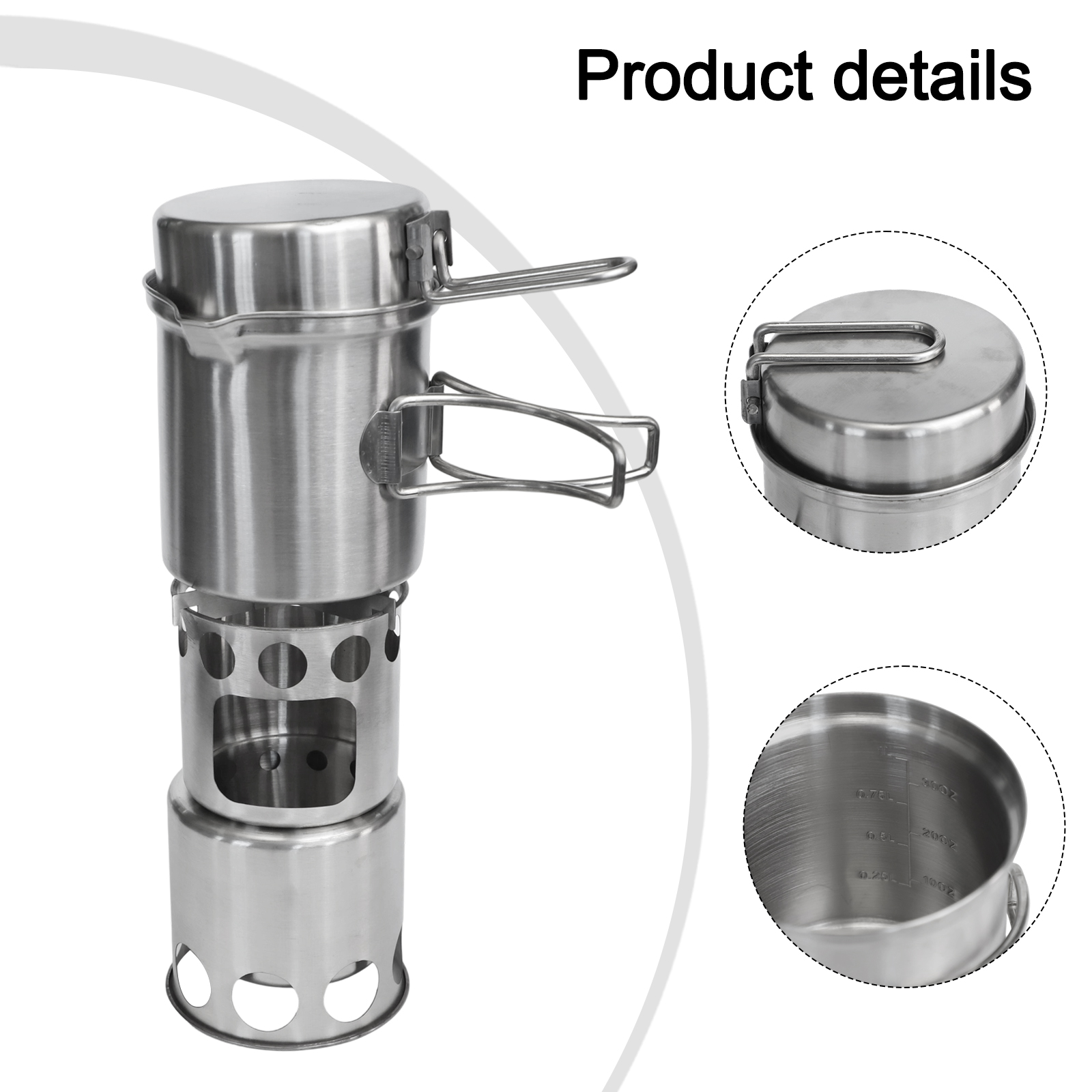 Untuk Berkemah Kompor Kayu Bak - Camping Cooking Materials ulasan dan harga