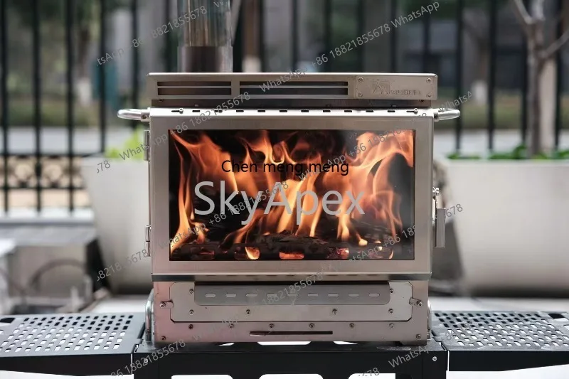 Kompor Kayu Bakar Luar Ruangan - Camping Cooking Materials ulasan dan harga