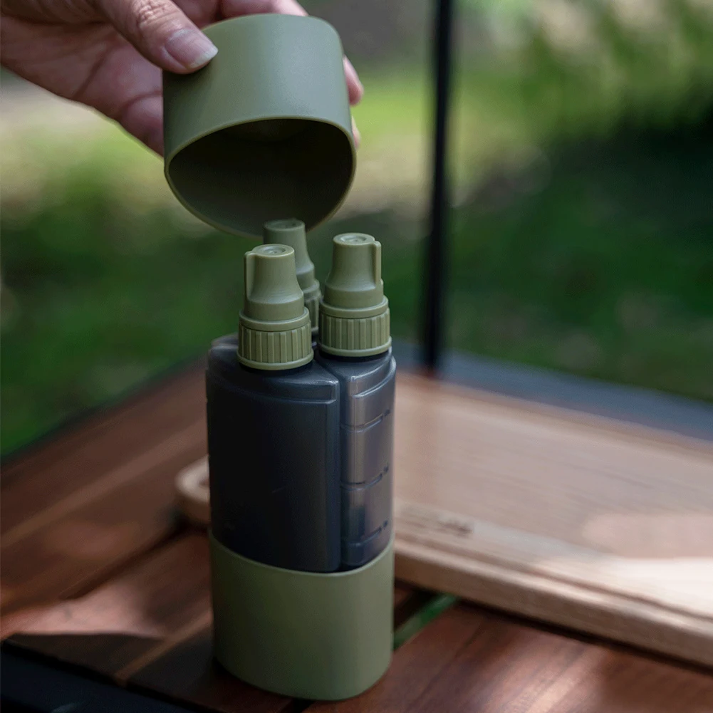 3 In 1 Botol Dispenser Bumbu B - Camping Hiking Cooking ulasan dan harga