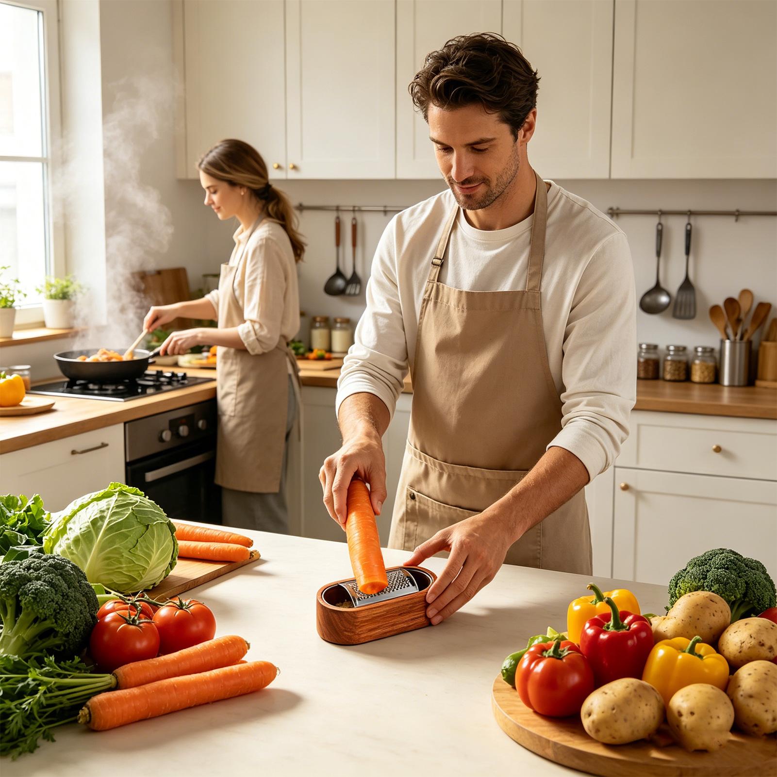 Penghancur Keju Dapur dengan W - Camping Cooking Vegetables ulasan dan harga