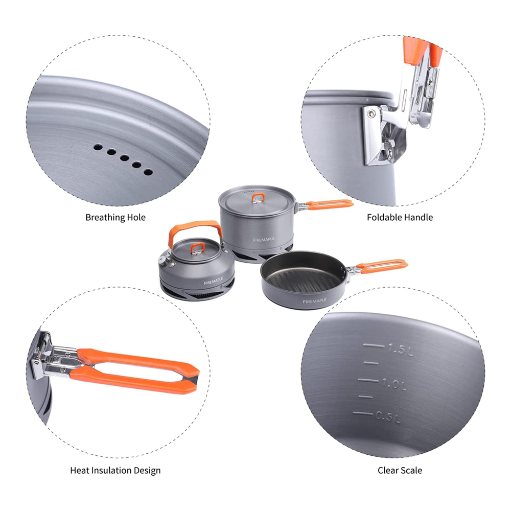 Peralatan Masak Berkemah Maple - Camping Cooking Trangia ulasan dan harga