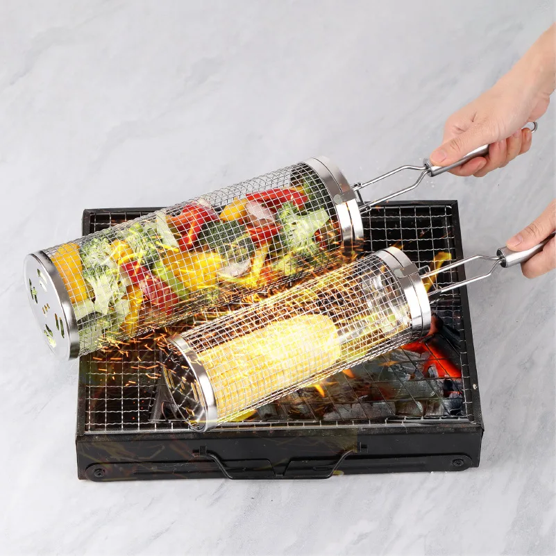 Keranjang Panggangan Gulung da - Camping Cooking Vegetables ulasan dan harga