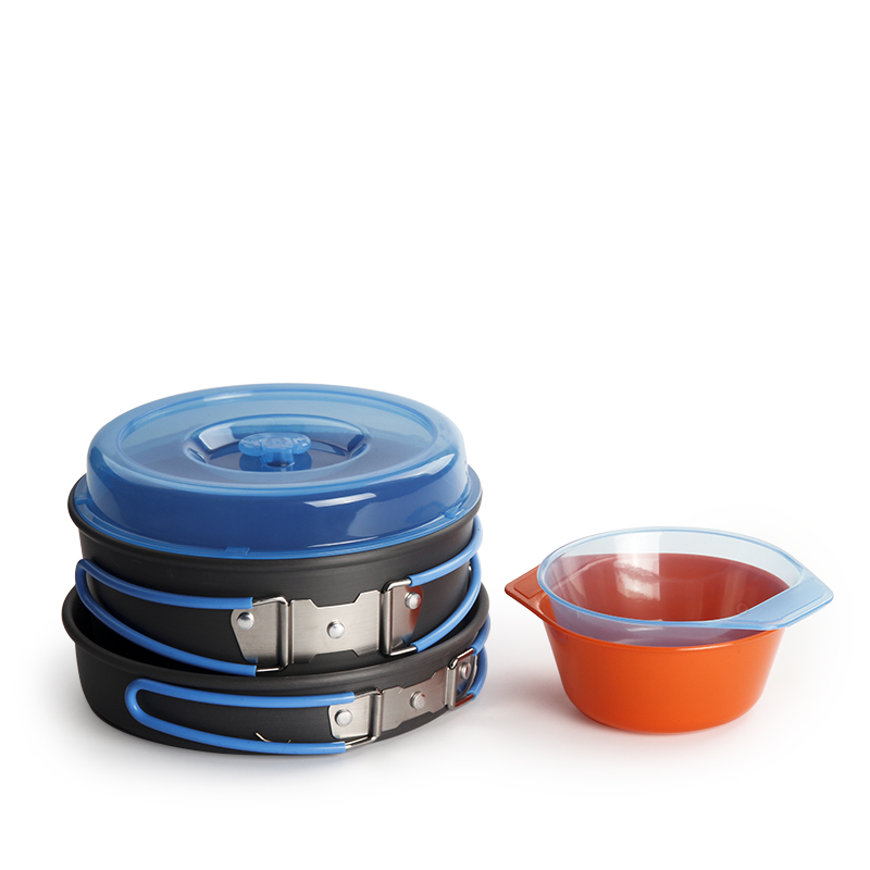 Peralatan Masak Berkemah Kit M - Camping Cooking Pots And Pans ulasan dan harga