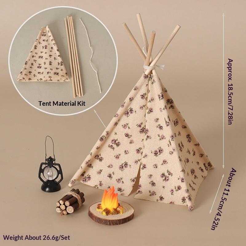 **1 Set 1/12 Rumah Boneka Deko - Camping Cooking Trangia ulasan dan harga