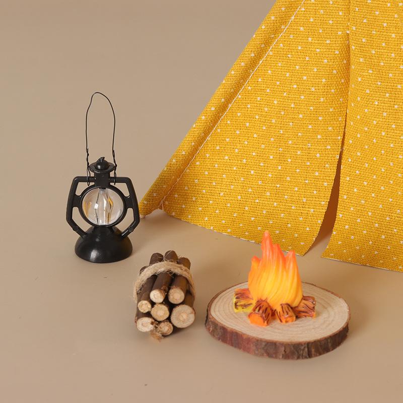 **1 Set 1/12 Rumah Boneka Deko - Camping Cooking Trangia ulasan dan harga