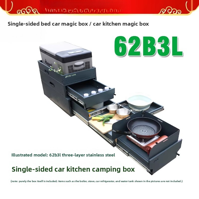 Kotak Dapur & Penyimpanan Port - Camping Cooking Box ulasan dan harga