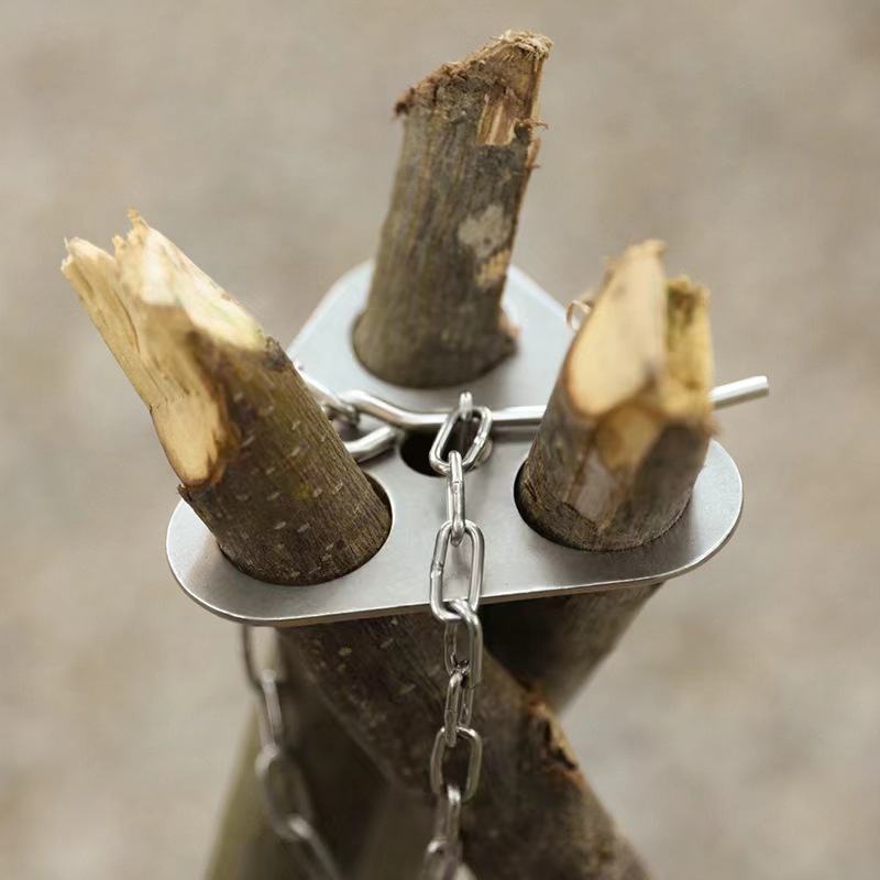 1 buah Tripod Camping Bahan Be - Camping Cooking Materials ulasan dan harga